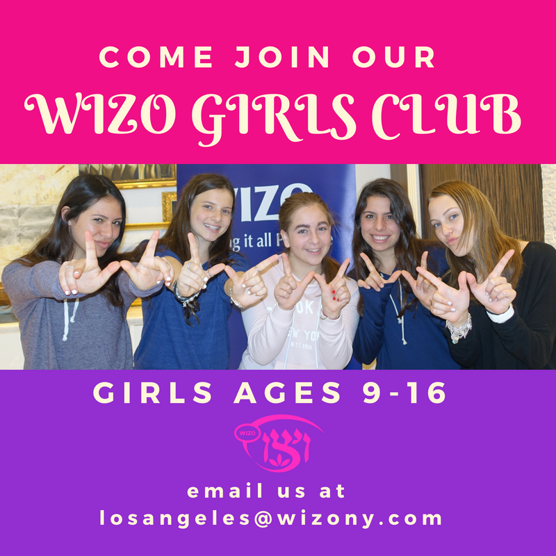 LA Girls Club — WIZO USA Women’s International Zionist Organization